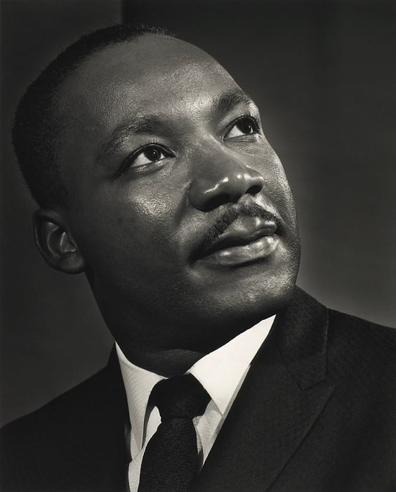 Portrait of Dr. Martin Luther King Jr
