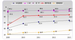 2013年全国教育事业发展情况-我国教育的发展现状