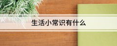 生活小常识有什么2024-05-25